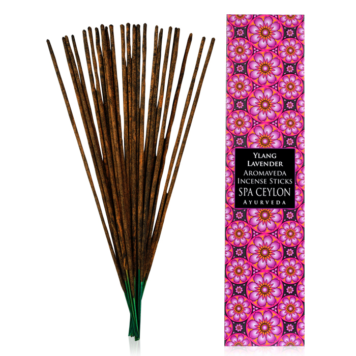 YLANG LAVENDER Aromaveda Incense Sticks