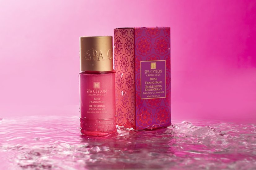 Osvěžující Deodorant Rose Frangipani  Eau de Ceylon  60 ml