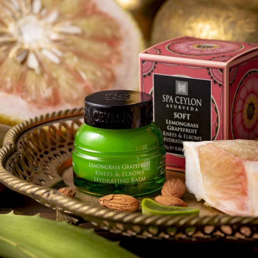 SOFT Knees & Elbows Hydrating Balm  Lemon Grass Grapefruit 25g