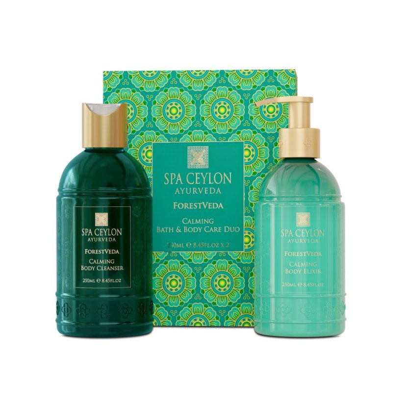 Lesní relaxační sada – sprchový gel & tělová péče ForestVeda Lesní relaxační sada – sprchový gel & tělová péče ForestVeda
