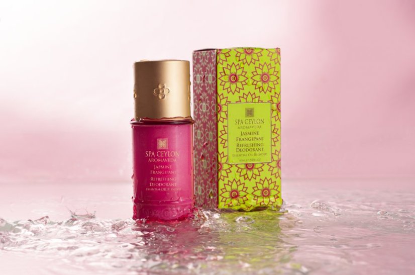 Osvěžující přírodní deodorant JASMINE FRANGIPANI Eau de Ceylon 60 ml