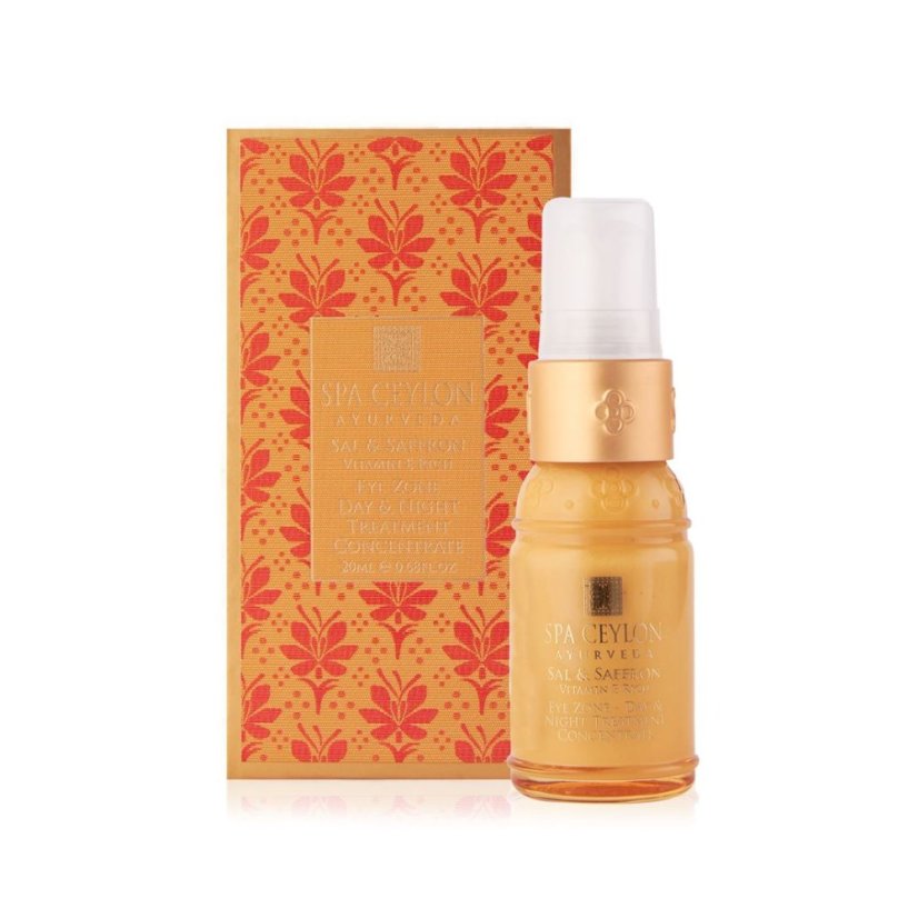 Bohatý denní a noční oční koncentrát s vitamínem E SAL & SAFFRON 20 ml