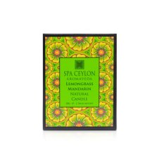 LEMONGRASS MANDARIN Aromaveda Natural Candle 50g