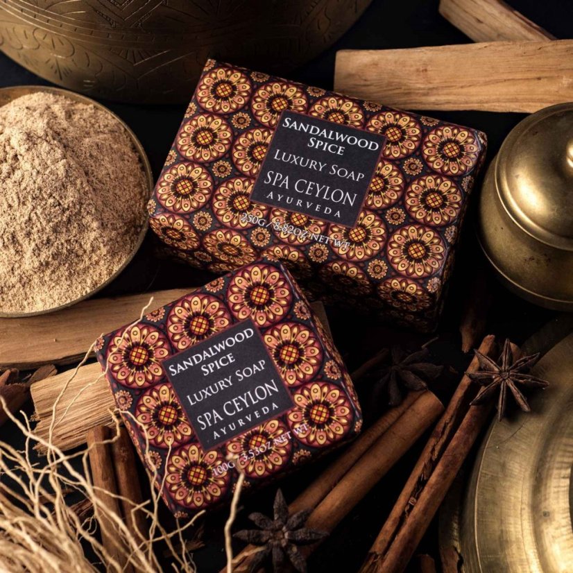 Luxury Soap SANDALWOOD SPICE 100g