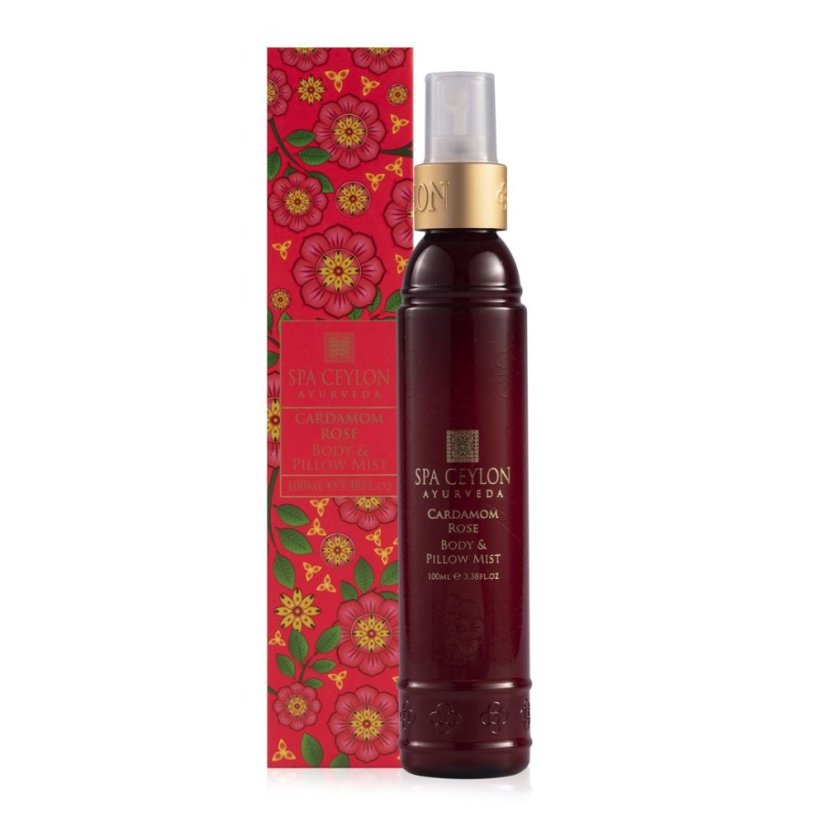 Mlha na Polštář a Tělo Cardamom Rose 100ml