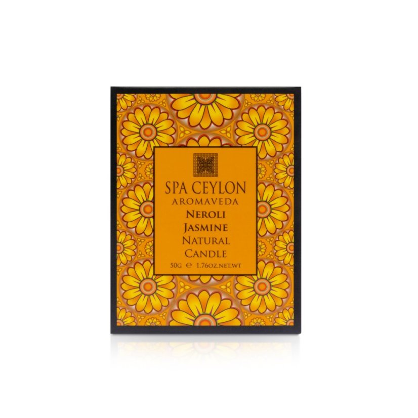 NEROLI JASMINE Aromaveda Natural Candle 50g