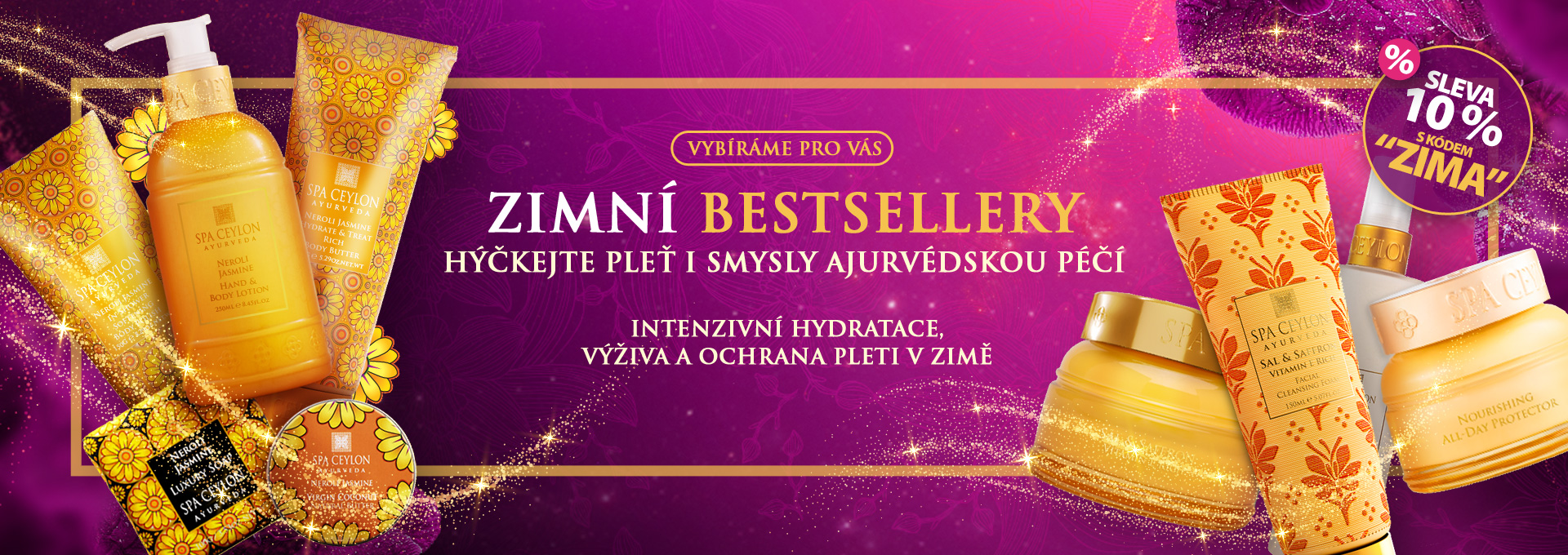 Nejlepší ajurvédská péče pro tělo, mysl i duši v chladných zimních měsících.